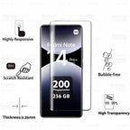 For Redmi Note 14 15 Pro+ 5G Glas 2Pcs Curved Tempered Glass Xiaomi Note14 Pro Plus Note15 15Pro 14Pro 4G Screen Protector Cover