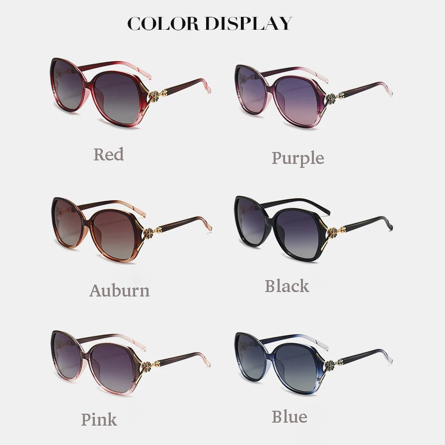 2023 New Women Polarized Sunglasses Luxury Fashion Ladies Vintage Brand Designer Female Sun Glasses Oculos Gafas