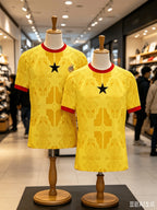 Hot Sale Ghana 26 Style Adult Children Casual Sports T-shirt Football Jersey Breathable Short Sleeve Soccer Top Family Kids Tees