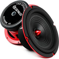6.5 Inch Midrange Bass Speaker High-Performance Carbon Fiber Cone Woofers Bullet Aluminum Basin For Clear Bass & Stereo Sound