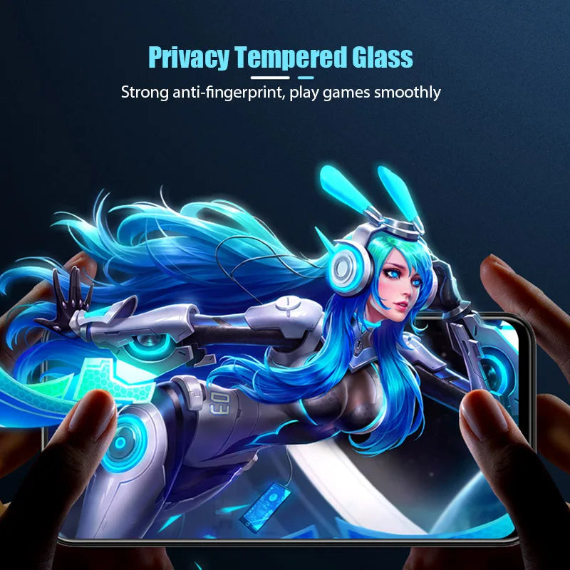 3D Privacy Screen Protectors For OPPO A16 A16S A74 A72 A73 A76 A92 Anti-spy Protective Glass For OPPO A93 A93S A94 A95 A96 Glass