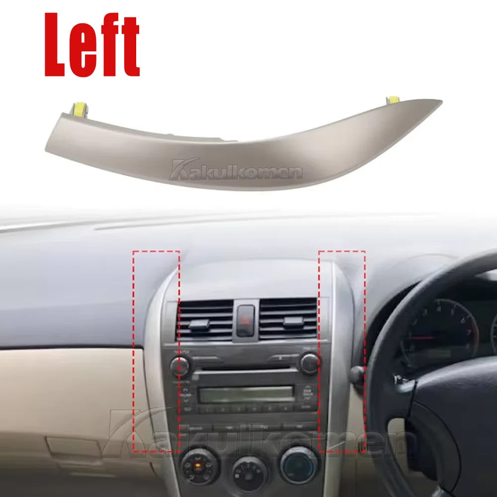 Center Dash A/C Air Conditioner Central Air Outlet Panel Grill Cover For Toyota Corolla Altis 2007 2008 2009 2010 2011 2012 2013
