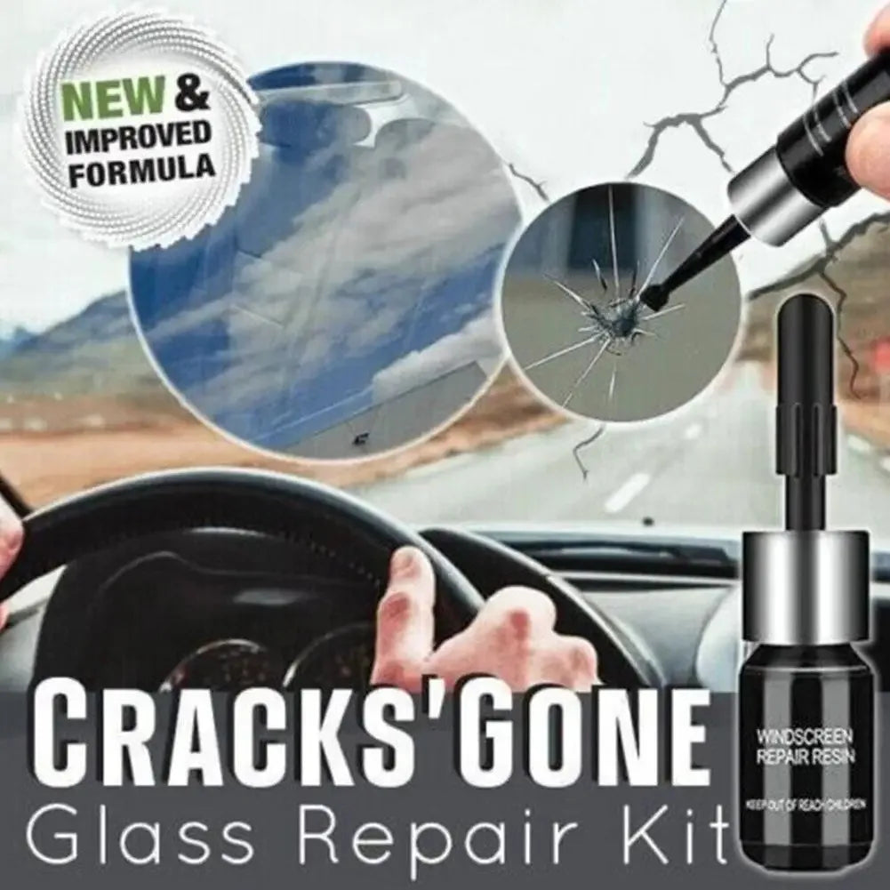 1set Car Windshield Windscreen Glass Repair Resin Kit 3ml Auto Vehicle Casement Fix Tool Repair Window Cracks Maintenance Tools