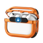 Eary for AirPods Pro 3 Metal Case for AirPods Pro 3rd Generation Magnetic Lid Case(2025) for MagSafe Shockproof Protective Cover
