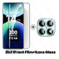 Note14Pro 5G 4G Glass 8To1 9D Curved Screen Protector Camera Glass For Xiaomi Redmi Note14 Note15 Pro Not 14 15 Pro+ Pro Plus 5G
