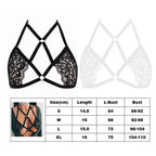 New Sexy Lace Women's Bra Lingerie Fashion Push Up Female Bralette Top Adjustable No-Slip Female Bra Perspective Women Underwear