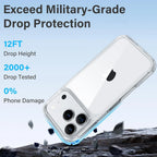  Transparent Silicone Phone Cases For iPhone 17 16 15 14 13 12 11 Pro Max Plus Air XR X Soft TPU Back Cover Clear Case