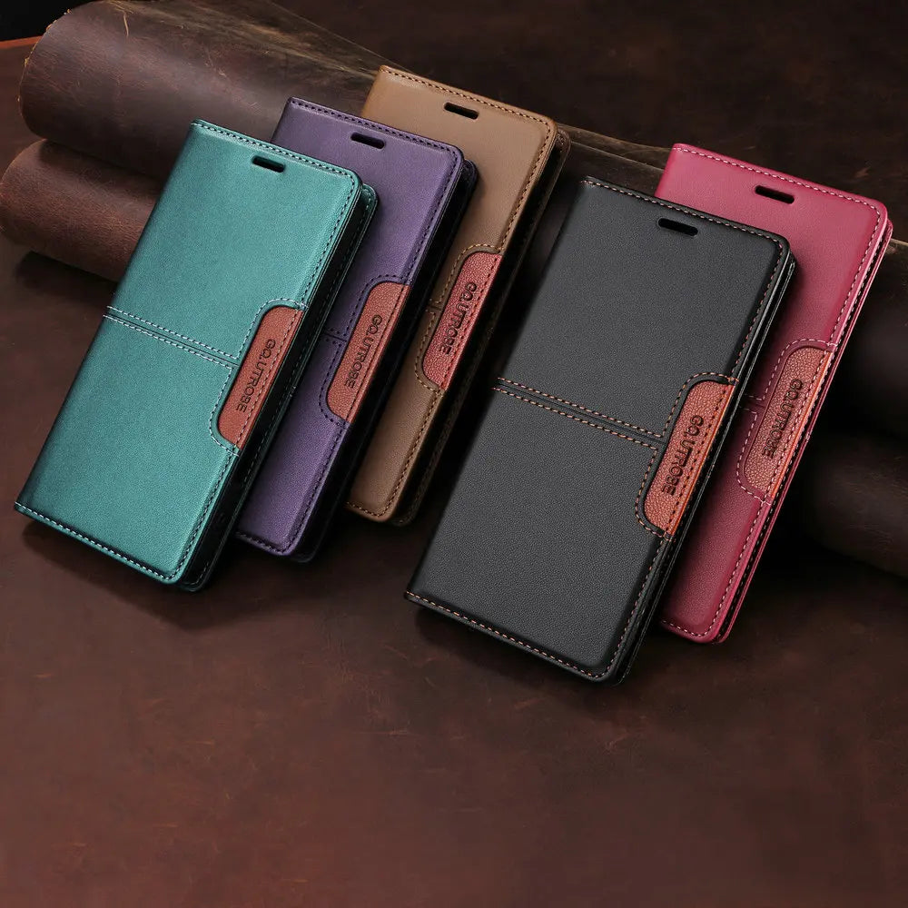 Luxury Case for Samsung Galaxy A17 A07 A56 A36 A26 A16 A06 A05 A15 A25 A35 A55 A54 A34 A14 A04 A 56 17 5G 4G Magnet Wallet Cover