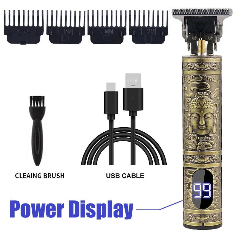 2026 Top Selling! T9 Hair Clipper Beard Shaving Body Hair Trimmer Clippers Electric Hair Cutting Machine Professional Barber