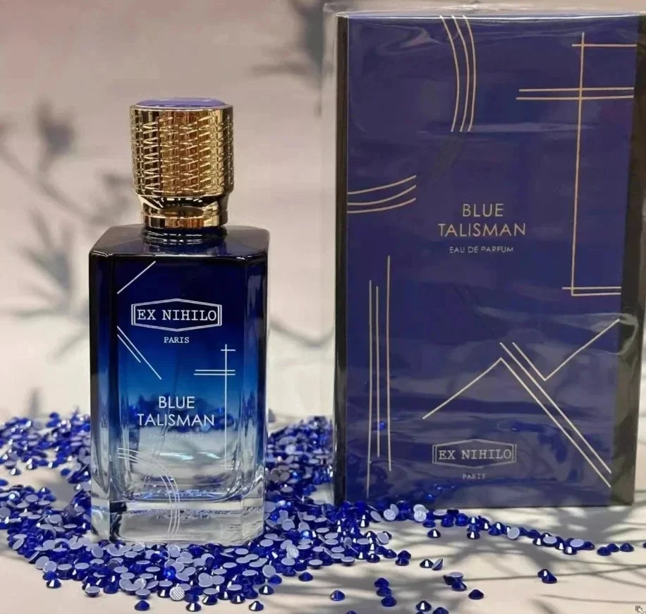 Enchantment of Blue Protective Talisman Perfume 100ml Luxury Unisex Woody Floral Cologne with Pheromones, Long Lasting Fragrance