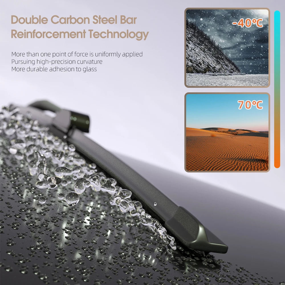 For Toyota Corolla 1997-2023 Front Windshield Wiper Blades 2pcs Windscreen Window Accessories 2000 2004 2007 2012 2016 2019 2021