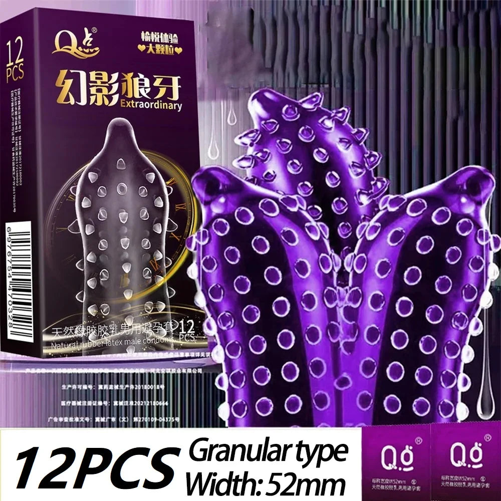 Black Condoms for Men Delay Ejaculation Latex Penis Sleeve Long Lasting Vaginal Condoms Adults Sexulaes Toys Safer Contraception