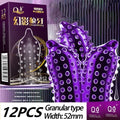 Black Condoms for Men Delay Ejaculation Latex Penis Sleeve Long Lasting Vaginal Condoms Adults Sexulaes Toys Safer Contraception