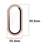 Tempered Glass+PC Case For Xiaomi Mi Band 10 9 8 Cover Shockproof Full Hard Screen Protector Xiaomi Smart Band 10 9 Accessories