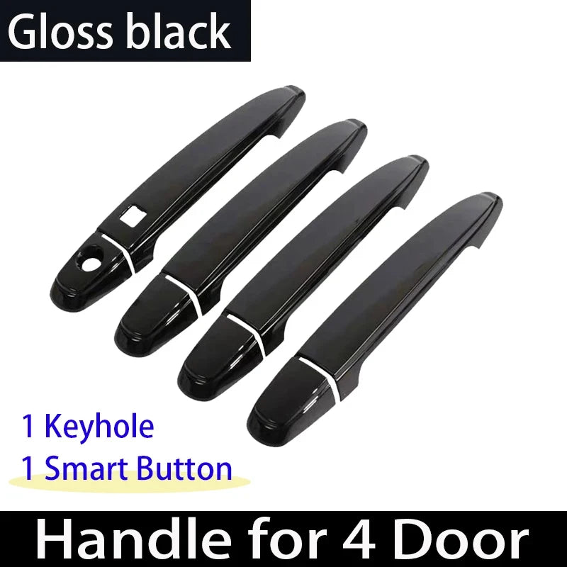 For Toyota Noah Voxy NAV1 R70 2007~2014 Luxury Car Door Handles Covers Exterior Scratch Protective Decor Rustproof Accessories