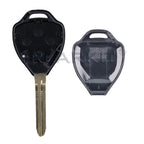 For Toyota RAV4 Corolla Europe 2006 2007 2008 2009 2010 2 Buttons Smart Remote Car Key Fob 433Mhz ID67 Chip 11H29