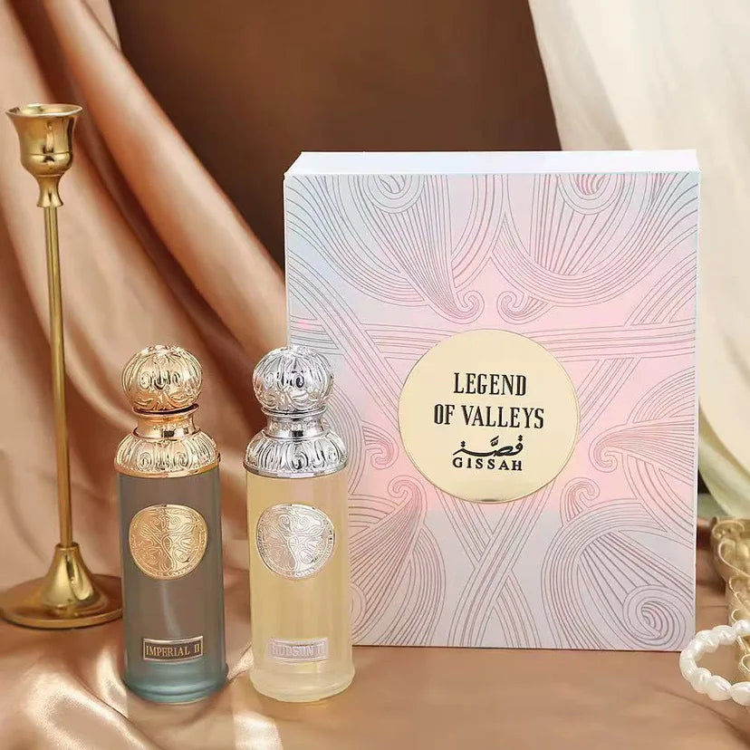 GISSAH Unisex Perfume Set 180ml Long-Lasting Pheromones Containing Rab Body Spray Gift Box