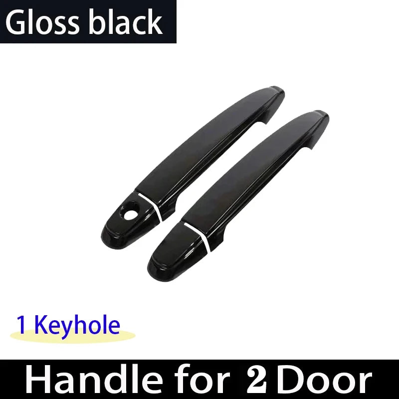 For Toyota Noah Voxy NAV1 R70 2007~2014 Luxury Car Door Handles Covers Exterior Scratch Protective Decor Rustproof Accessories