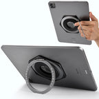Eary Aluminum Magnetic Tablet Holder with 360°Rotation Ring Kickstand Portable Metal Tablet Stand Universal for iPad Mini Pad