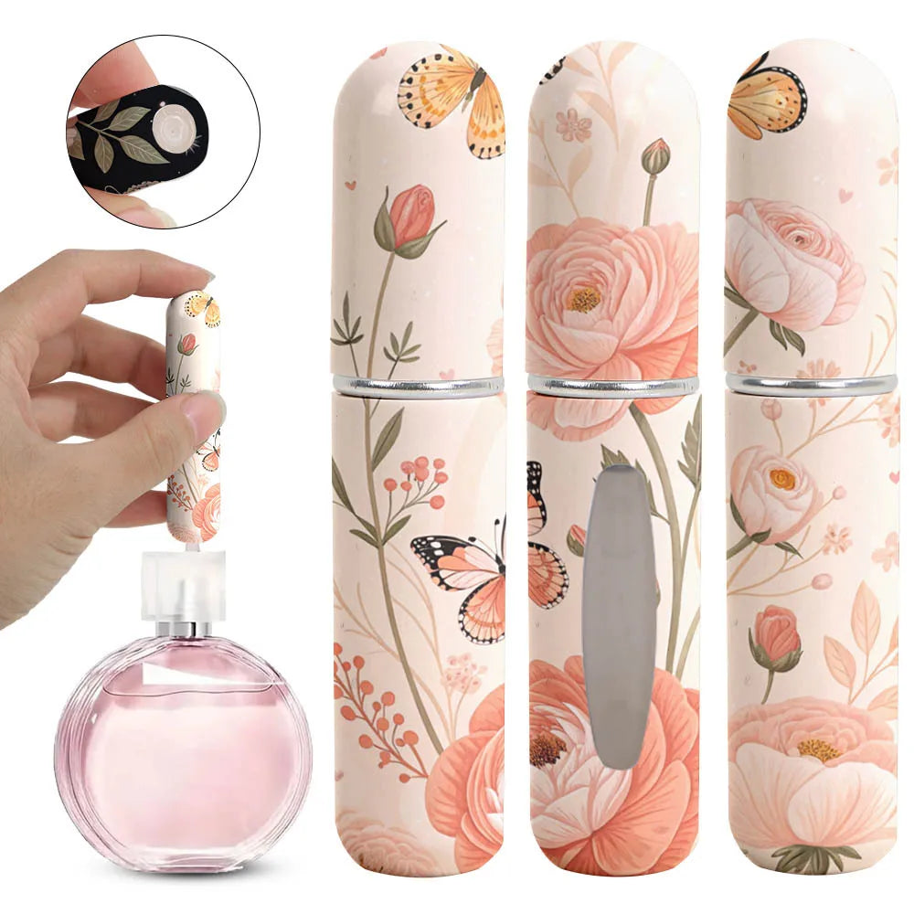New 5ml Mini Perfume Bottle Refillable Portable Empty Cosmetic Containers Storage Sprayer Empty Spray Atomizer Bottle