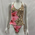 Women's Leopard Print Tankini Set V-Neck High-Waisted Swimsuit Two-Piece Simple Design New Series 2026
