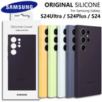 Original For Samsung Galaxy S24 Ultra Case High Quality Silicone S24 Ultra Cover S24 Ultra Protector Shell & Box