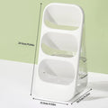 Makeup Tool Storage Rack Step Design Large Capacity Cosmetic Organizer for Skincare Makeup Brushes Lipsticks