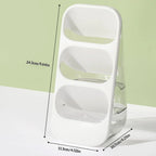 Makeup Tool Storage Rack Step Design Large Capacity Cosmetic Organizer for Skincare Makeup Brushes Lipsticks
