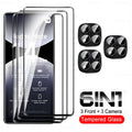 Note14Pro Curved Glass 6in1 For Xiaomi Redmi Note 14 Pro 5G Tempered Glass Note15 15 Pro+ Plus 15Pro 4G Camera Screen Protector