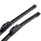 For Toyota Yaris MK2  2005-2011 Car Windshield Wiper U-type Soft Rubber Frameless Bracketless Car Wipers 24"+16"
