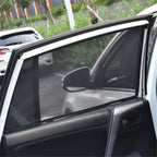 Custom Car Window Sunshade For Toyota Corolla Sedan E140 2009-2013 10th Gen Magnetic Curtain Mesh Front Windshield Frame Curtain