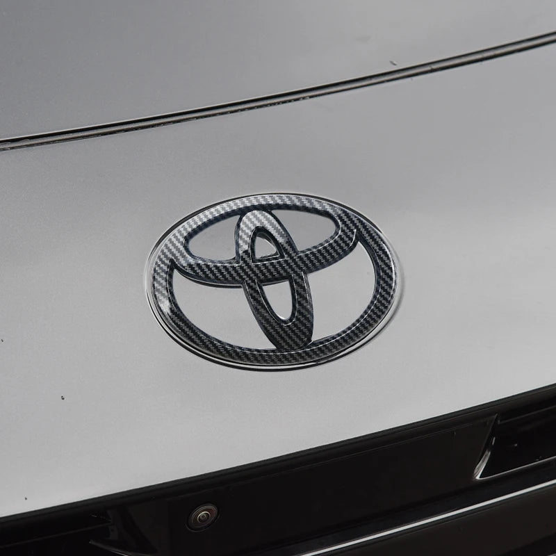 Car Logo 3D for Toyota Car series Corolla Camry RAV4 Front Head Grill Hood Bonnet Emblem Rear Tail Bumper Trunk Boot Mark Badge
