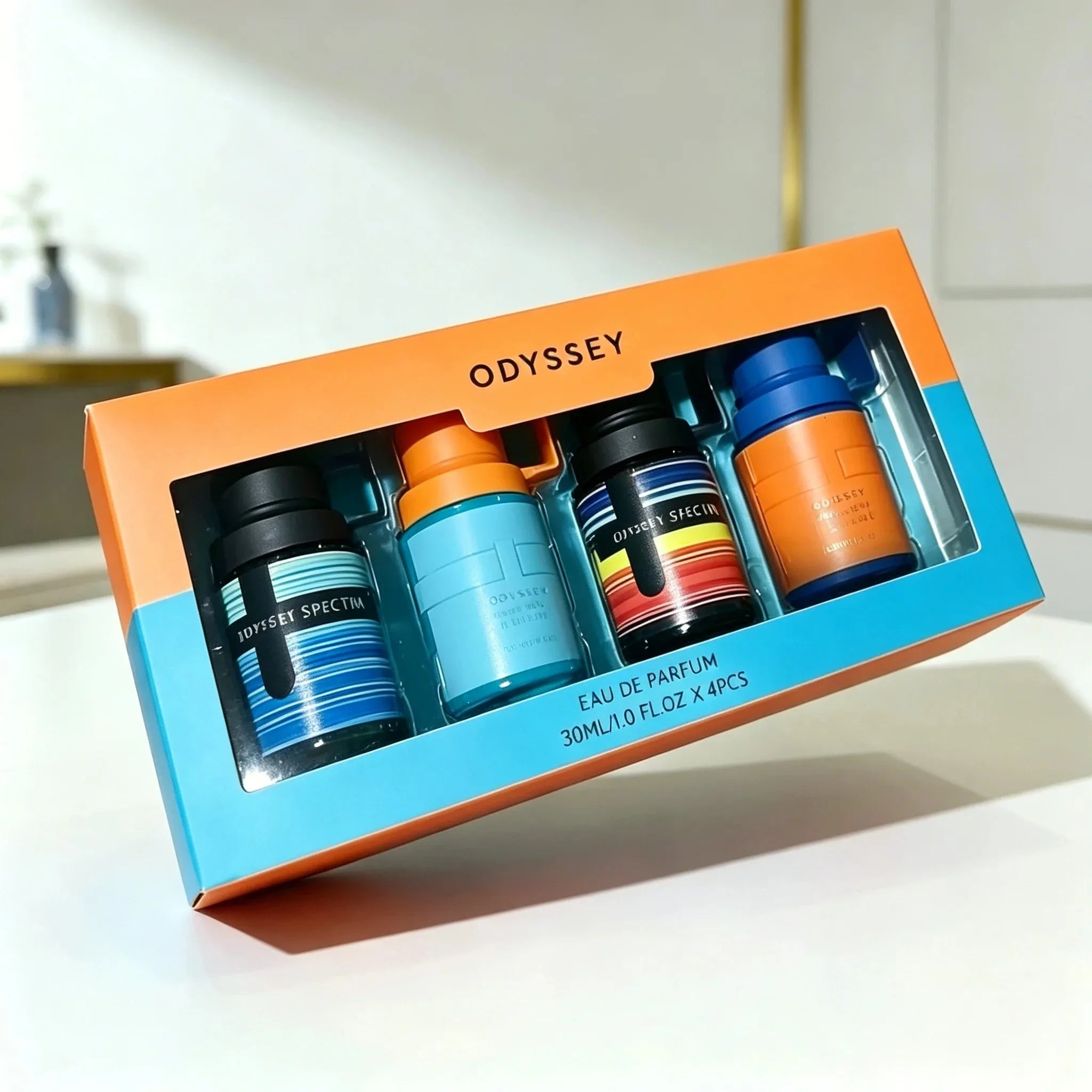 Men's perfume, Arabian perfume set (mini gift set), women's perfume – each set contains 4 bottles of 30ml Eau de Parfum (EDP)
