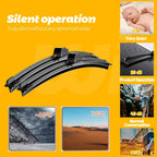 Front Wiper Blades For Toyota Corolla 2007-2023 2021 2022 Windscreen Windshield Window Accessories Corolla Hybrid Corolla Cross
