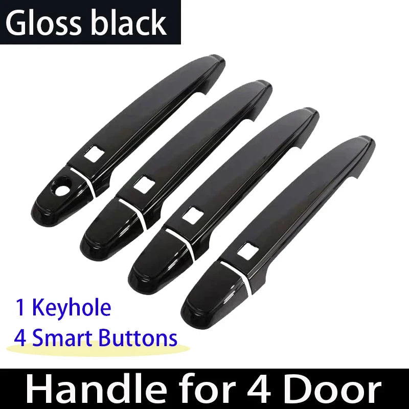 For Toyota Noah Voxy NAV1 R70 2007~2014 Luxury Car Door Handles Covers Exterior Scratch Protective Decor Rustproof Accessories