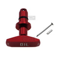 Car Oil Dipstick Pull Handle Aluminum Engine Oil Pull Handle Replacement Decoration