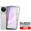 1/2/3/4PCS Full Cover Glass For itel S23 Glass itel S23 Screen Protector Protective 9H Full Cover Glue Tempered Glass itel S23