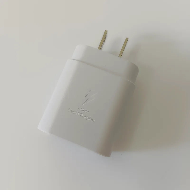 Samsung 25W Original Fast Charger EU US Type C Cargador Adapter For Galaxy S26 S25 S24 S23 S22 M17 M07 A07 A26 A17 A15 Z Fold7 6