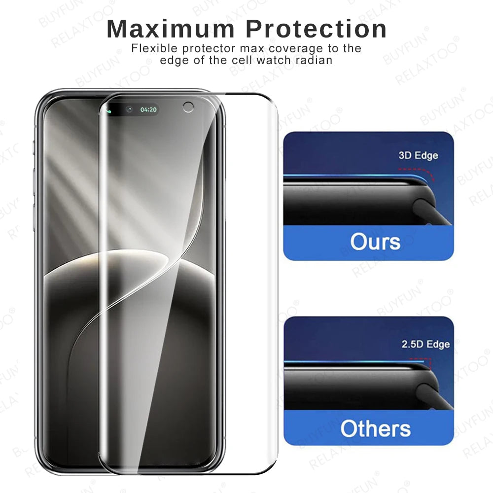 2Pcs Curved Tempered Glass Case For Tecno Camon 50 Ultra 5G 50 Pro 4G Screen Protector on TecnoCamon50Ultra Camon50Pro 6.78inch