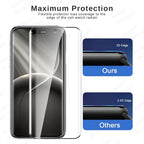 2Pcs Curved Tempered Glass Case For Tecno Camon 50 Ultra 5G 50 Pro 4G Screen Protector on TecnoCamon50Ultra Camon50Pro 6.78inch