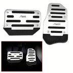 1set Car Pedal Protection Cover Car Brake Accelerator Pedal Manual Gear Pedal For Car Universal Pedal