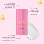 Body Odor Remover Antiperspirant Stick Underarm Deodorant Cream Anti Sweating Refreshing Portable Long-Lasting Fragrance Balm