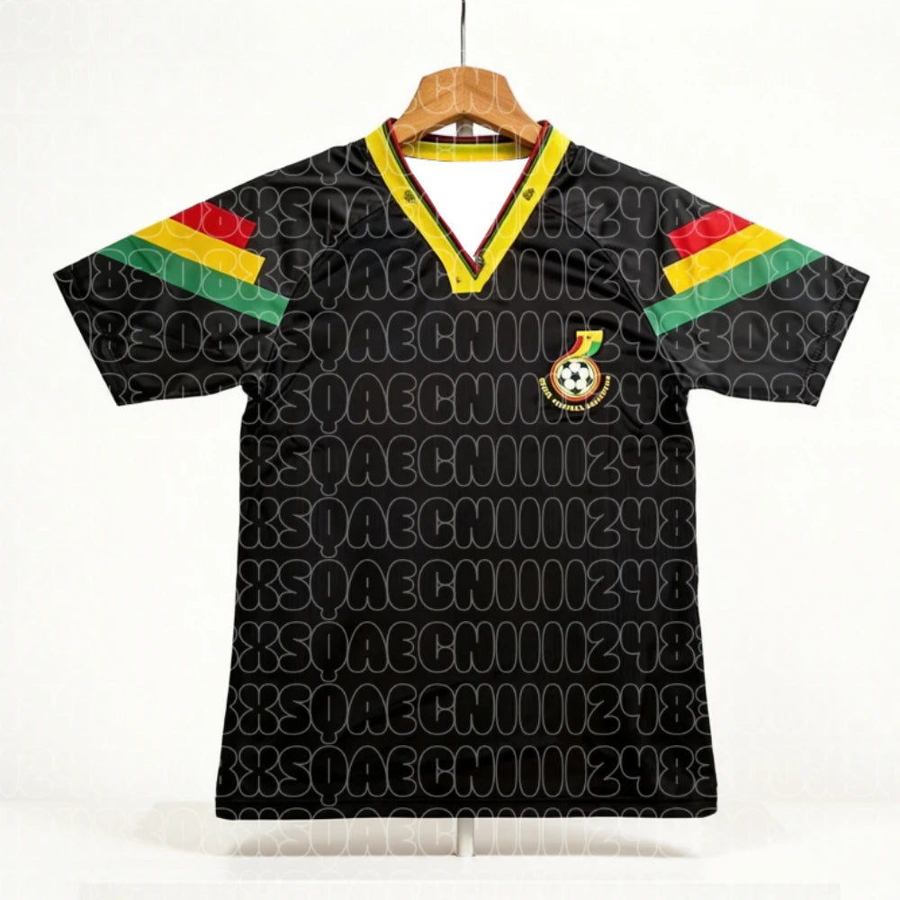 Ghana Football Uniform Sports Clothing 3d Printing Sports Leisure Dry Quickly Breathable and Comfortable Family Matching T-Shirt