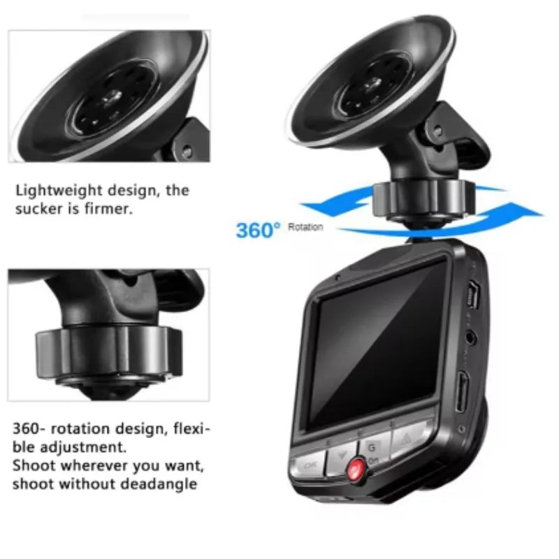1080P Car DVR Dash Cam for Cars Camera HD Video Recorder for Vehicle Dvrs Night Vision Monitor Parking Vehicle Camera