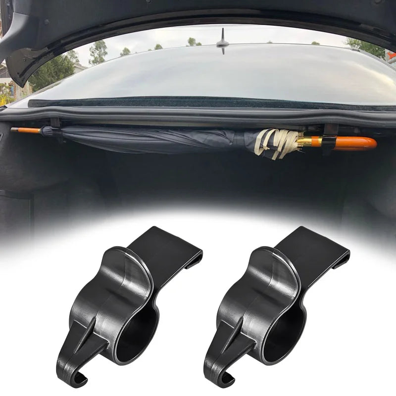 Car Umbrella Holder Trunk Mount Plant Towel Hook For Captiva Audi A4 B6 Nissan Tiida Tesla Model Y Accessories Audi 80