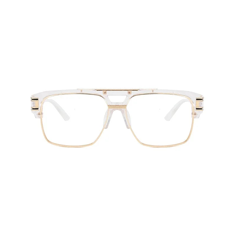 ORIGINAL VINTAGE Luxury Brand Men Sunglasses Vintage Designer Mens Glasses Square Retro Fashion Eyewear UV400
