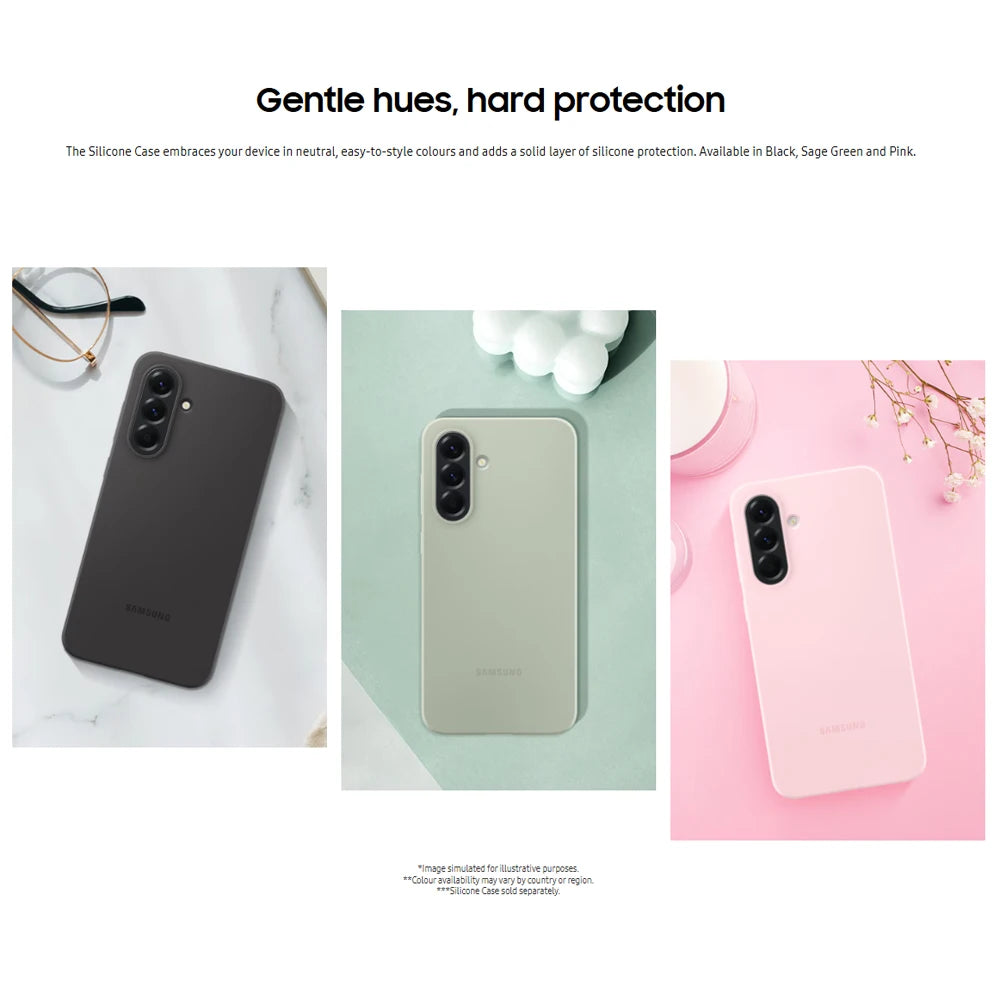 Original For Samsung Galaxy A56 5G Case High Quality Soft Silicone Cover Samsung Galaxy A56 Protector Shell & Box