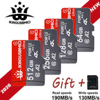 Mini Sd Card Smartphone 32/64/128/256/512gb Uhs-i Memory Premium Micro Camera Flash Reliable U3 Durable High Speed Fast Class 10