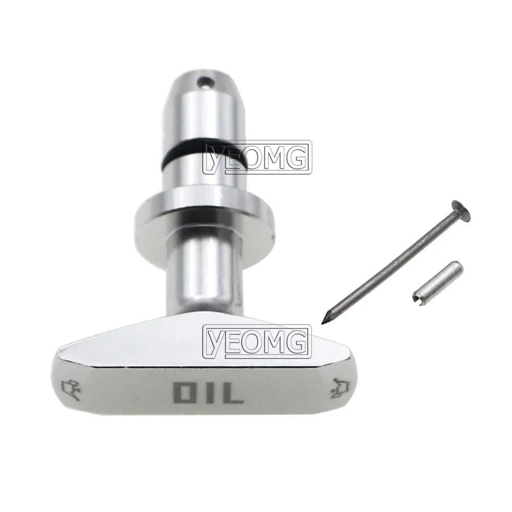 Car Oil Dipstick Pull Handle Aluminum Engine Oil Pull Handle Replacement Decoration