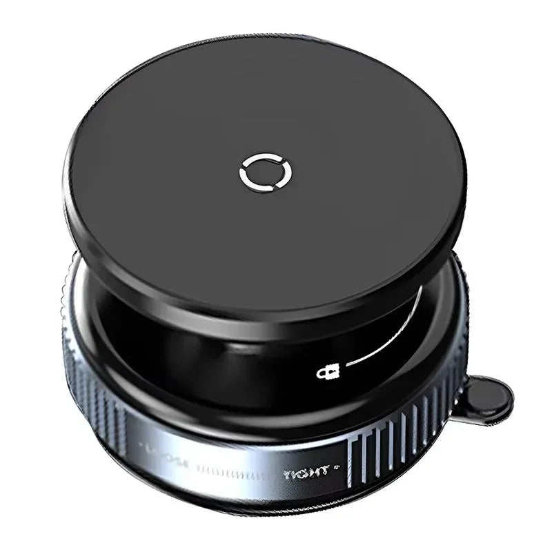 Vacuum Magnet Phone Bracket Multi-angles Adjustment Strong Magnetic Suck Design Foldable Car Holder For Navigation Stand